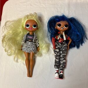 LOL OMG Surprise Dolls - Lady Diva and Downtown BB